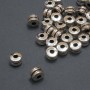 Perle-insert — diamètre interne 2,1 mm, dimensions 6 × 4 mm, conditionnement 20 g, 31 pièces (+ -)