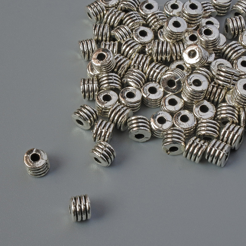 Fourniture : perle-insertion, diamètre 4×3,5 mm, conditionnement 80 pièces ± 20 g