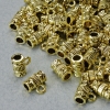 Porte-bélière doré, diamètre 8×4,5 mm, Ø du trou 1,8 mm, 2 pièces, longueur 7 mm, couleur doré du métal, emballage ± 20 g, 53 pièces +
