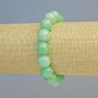 Bracelet en amazonite naturel, perles lisses de 12 mm ± (élastique), longueur 18 cm+
