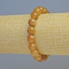 Bracelet en calcite, billes lisses, diamètre 10 mm ± (élastique), longueur 18 cm+