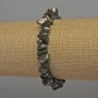 Bracelet pyrite éclats, diamètre 7–10 × 3–7 mm, longueur 18 cm ± élastique
