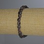 Bracelet en grenat galet, diamètre 7×6 mm ±, longueur 18 cm ±, élastique