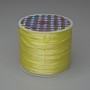 Élastique de bricolage sur bobine couleur jaune, longueur 30 m +