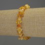 Bracelet en éclats d'ambre 5–10×3–5 mm, longueur 18 cm ±, élastique