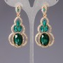 Boucles d'oreilles en cristaux «Linda»