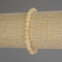 Bracelet citrine facettée en cubes, diamètre 5×5 mm ±, longueur 18 cm (élastique)
