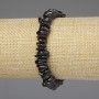 Bracelet en éclats de grenat 7–9×3–5 mm ±, longueur 18 cm ±, élastique
