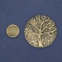 Broche magnétique Accent Arbre 40 mm ± métal doré
