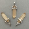 Pendentif Œil de chat hexagonal – boule de cristal 8x31x41 mm+