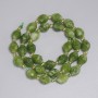Perles de jadéite facettées en grain 10×8 mm ± sur fil