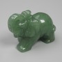 Statuette souvenir «Éléphant» en néphrite 55×35×26 mm+