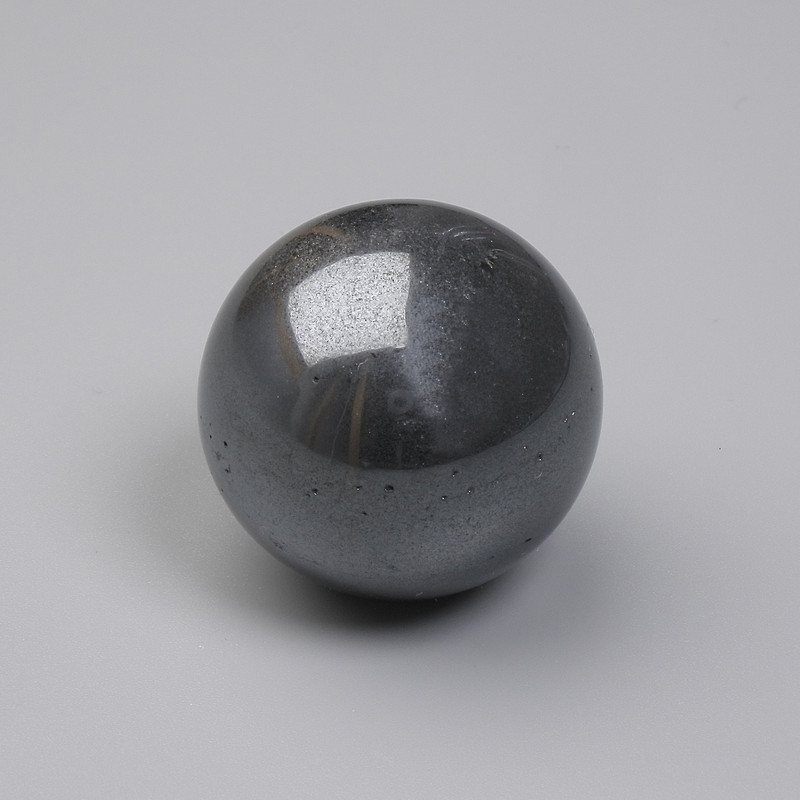 Boule souvenir en hématite, diamètre 25 mm+