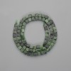 Perles Zoïsite cube 4×4 mm, longueur environ 39 cm sur fil