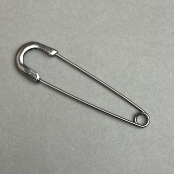 Broche-épingle 20×77 mm – couleur du métal : acier noir