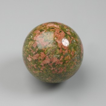 Boule décorative en héliotrope, pierre naturelle, diamètre 40–50 mm ± tailles assorties (prix au 100 g, poids à partir de 130 g)