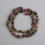 Perles de tourmaline éclats, diamètre 6-9×1-3 mm ±, longueur 40 cm ±