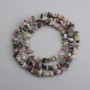 Perles de tourmaline éclats, diamètre 6-14×2-7 mm ±, longueur 80 cm ±