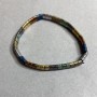 Bracelet en hématite «Vague» 5×3, 5 mm +-, longueur 18 cm, élastique