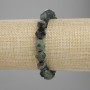 Bracelet jaspe océanique à facettes 10×9 mm, longueur 18 cm, élastique