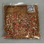 Strass rouges, diamètre 4 mm, emballage 75 g (±)