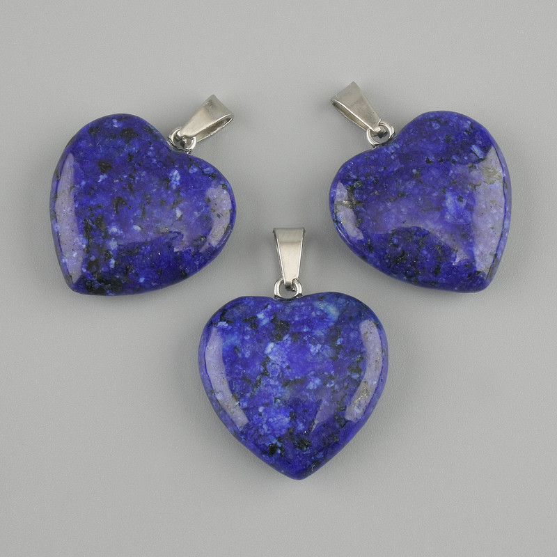 Pendentif Cœur en lazurite 20 × 20 × 27 mm+
