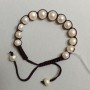 Bracelet de perles d'eau douce sur réglage coulissant