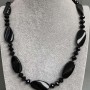 Collier long Assortiment de pierres, longueur 120 cm+