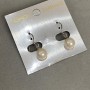 Boucles d'oreilles Majorque, longueur 23 mm +