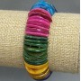 Bracelet en nacre, longueur 18 cm, élastique