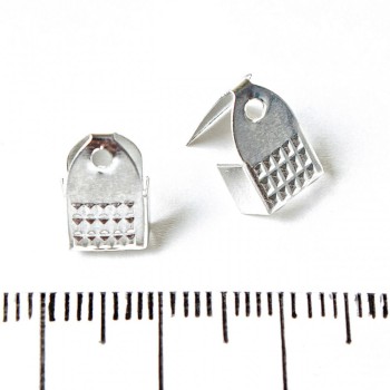 Crimps pour cordons, lot de 30 pièces, 7×14 mm