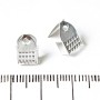 Crimps pour cordons, lot de 30 pièces, 7×14 mm