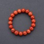 Bracelet élastique en jaspe rouge