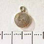 Pendentif Spirale hypnotique 8×12 mm emballage 20 g ± 37 pièces