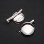 Base pour broche et épingle à cheveux, diamètre 30 mm — Prix par emballage / 10 pièces