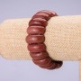 Bracelet en aventurine «Sable doré» maillon 24,5 × 9,5 mm