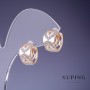 Boucles d'oreilles Xuping 8x13 mm «dorure 18K»