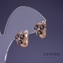 Boucles d'oreilles Xuping 12x10 mm dorure 18K
