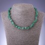 Collier en néphrite naturelle, perles de 8 mm, longueur 45 cm
