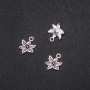 Fournitures - Pendentif Fleur 13×16 mm, conditionnement 20 g ± 25 pièces