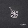Pendentif Xuping plaqué rhodium 28 × 22 × 19 mm