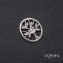 Pendentif Xuping «Arbre» 25×22 mm plaqué rhodium