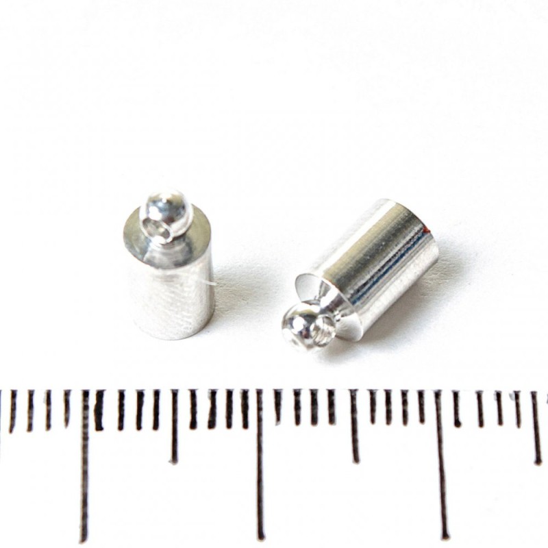Embout pour cordons 0,5 cm – conditionnement 36 (±) pièces