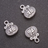 Pendentif – ferrure «Lanterne chinoise», diamètre 10×13 mm, conditionnement 20 g ± 14 pièces