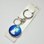 Porte-clés, diamètre 3,5 cm, longueur 9 cm