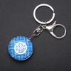 Porte-clés, diamètre 3,5 cm, longueur 9 cm