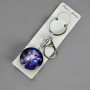 Porte-clés diamètre 3,5 cm et longueur 9 cm