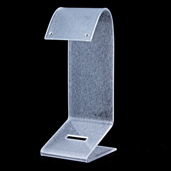 Porte-boucles d'oreilles en plastique mat, hauteur 133 mm, largeur 40 mm, profondeur 50 mm
