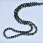 Perles de cristal gris à effet pétrole Swarovski