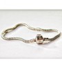 Base de bracelet PANDORA 16 cm avec fermeture à clip et logo